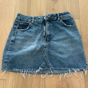 Topshop Jean skirt